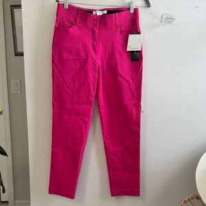89th & Madison Pink Ankle Pants Size 8 NWT